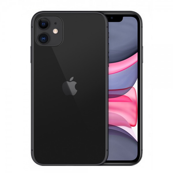 Apple iPhone 11 LZ A2221 64GB 6.1" 12+12/12MP iOS - Negro (Activado)