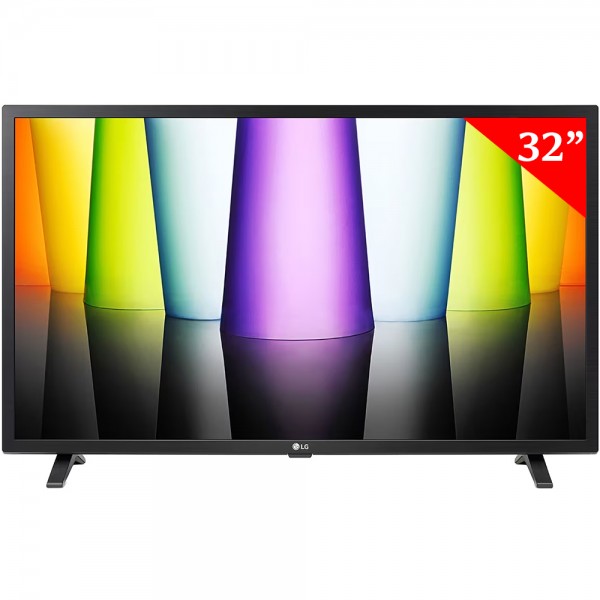 Smart TV LED de 32" LG 32LQ630BPSA HD con Wi-Fi/Bluetooth/webOS - Negro